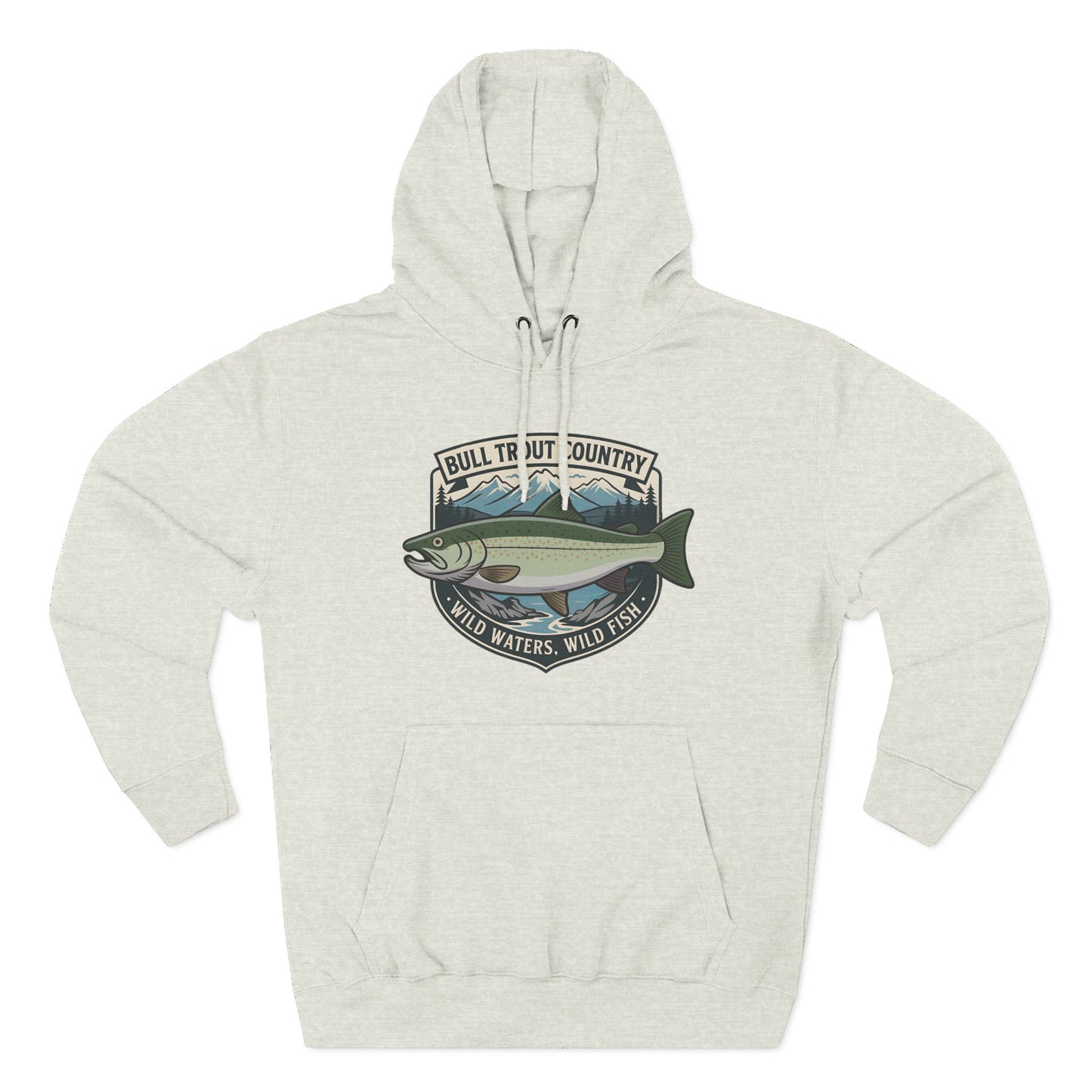 Bull Trout Country Hoodie – Trout Fishing Hoodie