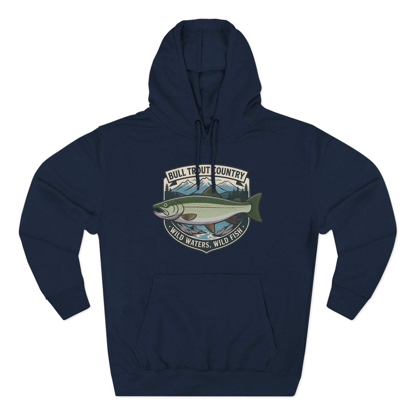 Bull Trout Country Hoodie – Trout Fishing Hoodie