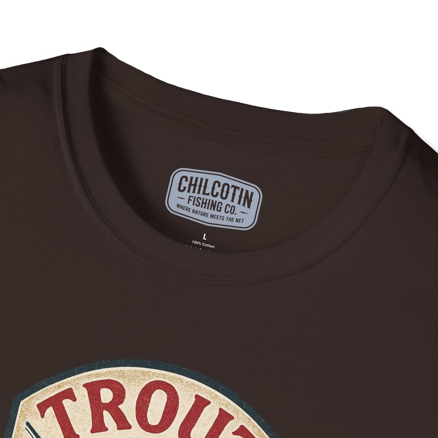 Trout Hunter Tee – Retro Fishing Shirt for Anglers & Outdoor Adventures