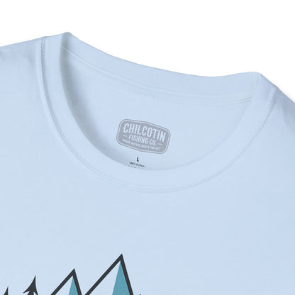 Wild Trout & Mountain Fishing Tee | Rugged Outdoor Shirt for Backcountry Anglers | Perfect Gift for Trout and Mountain Fishing Fans