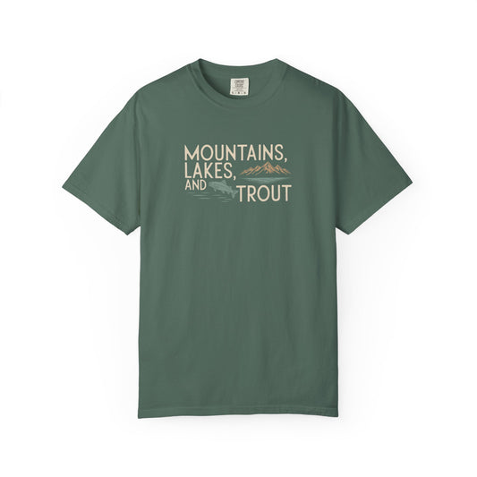 Mountains, Lakes, and Trout Tee