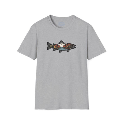 Wild Waters Trout Fishing Tee – Outdoor & Angler T-Shirt