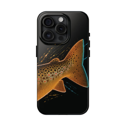 Brown Trout Tail Phone Case