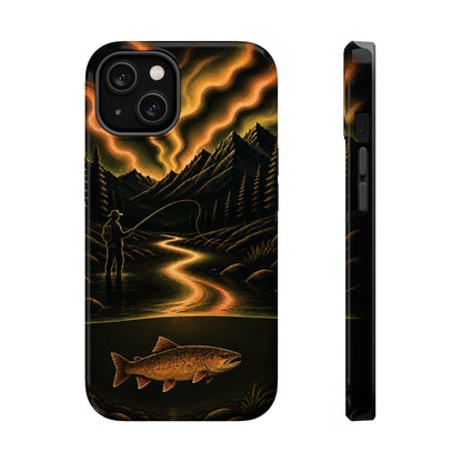 Aurora Brown Trout MagSafe Case