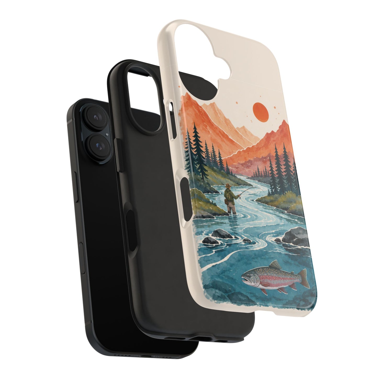 Rainbow Trout Country Phone Case