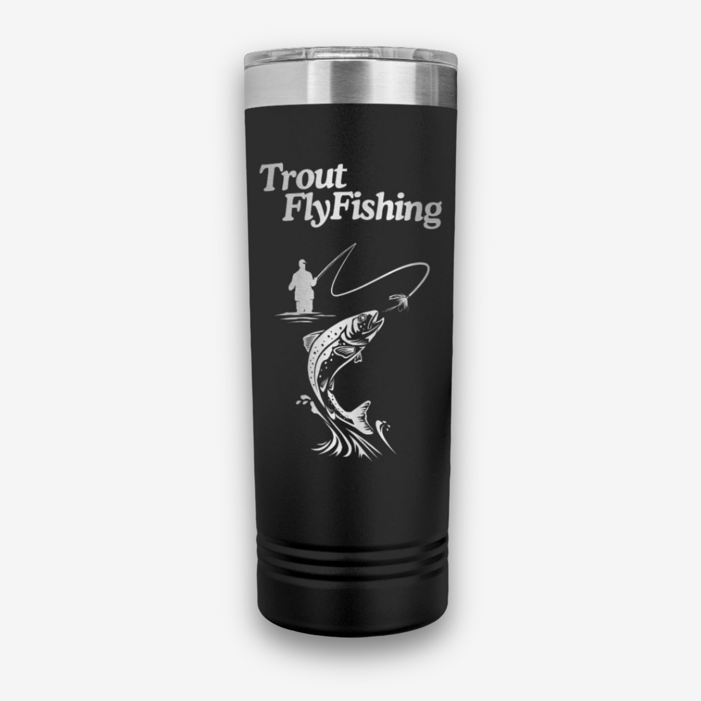 Trout Fly Fishing Tumbler