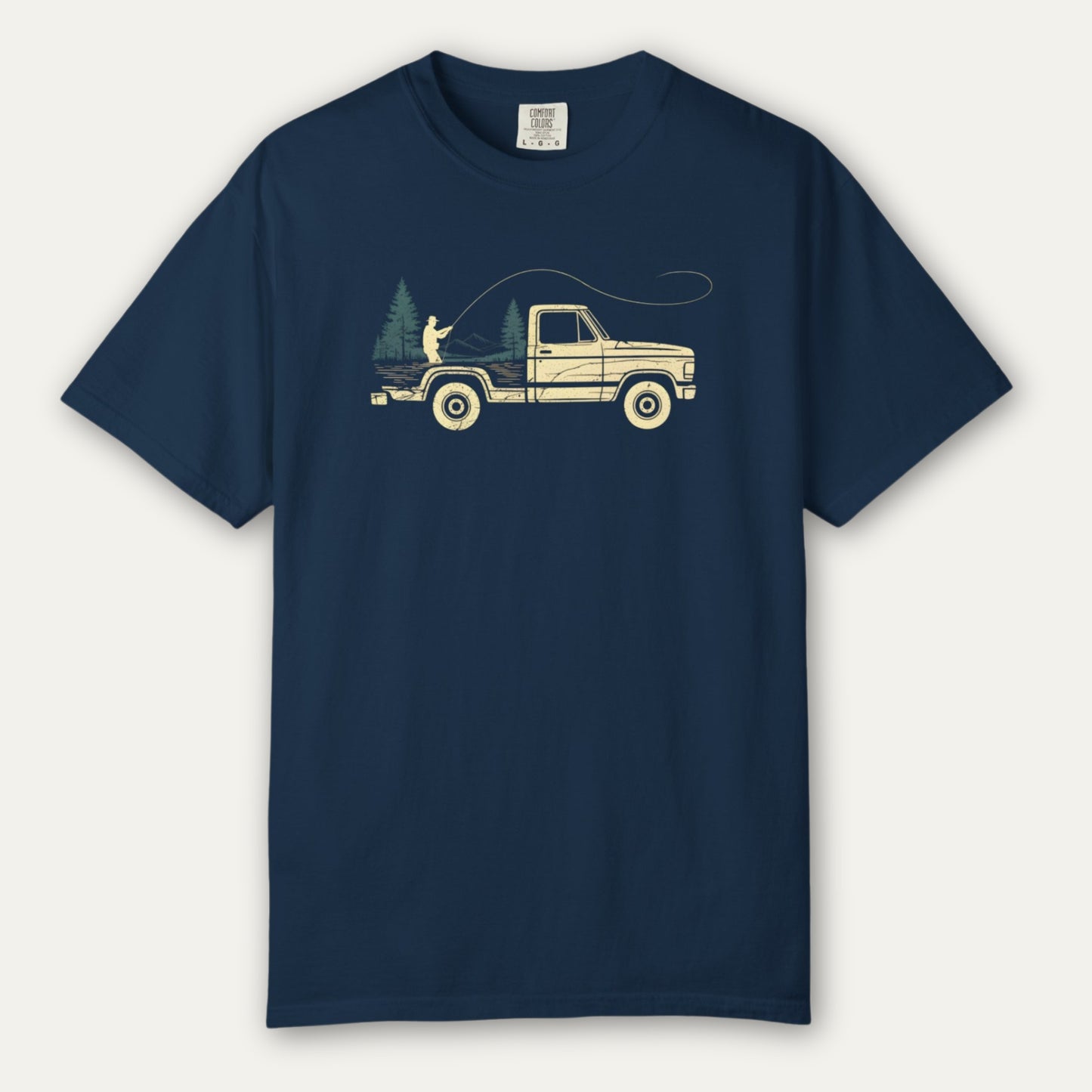 Backroads Trout Fishing Tee