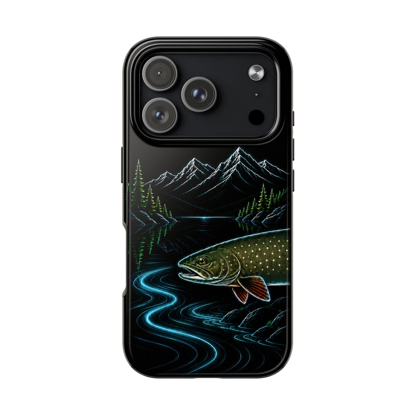 Bull Trout Neon Wilderness Tough Phone Case