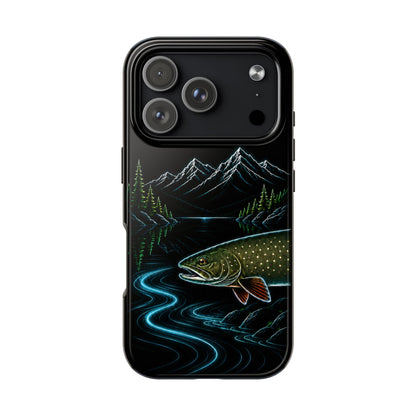 Bull Trout Neon Wilderness Tough Phone Case
