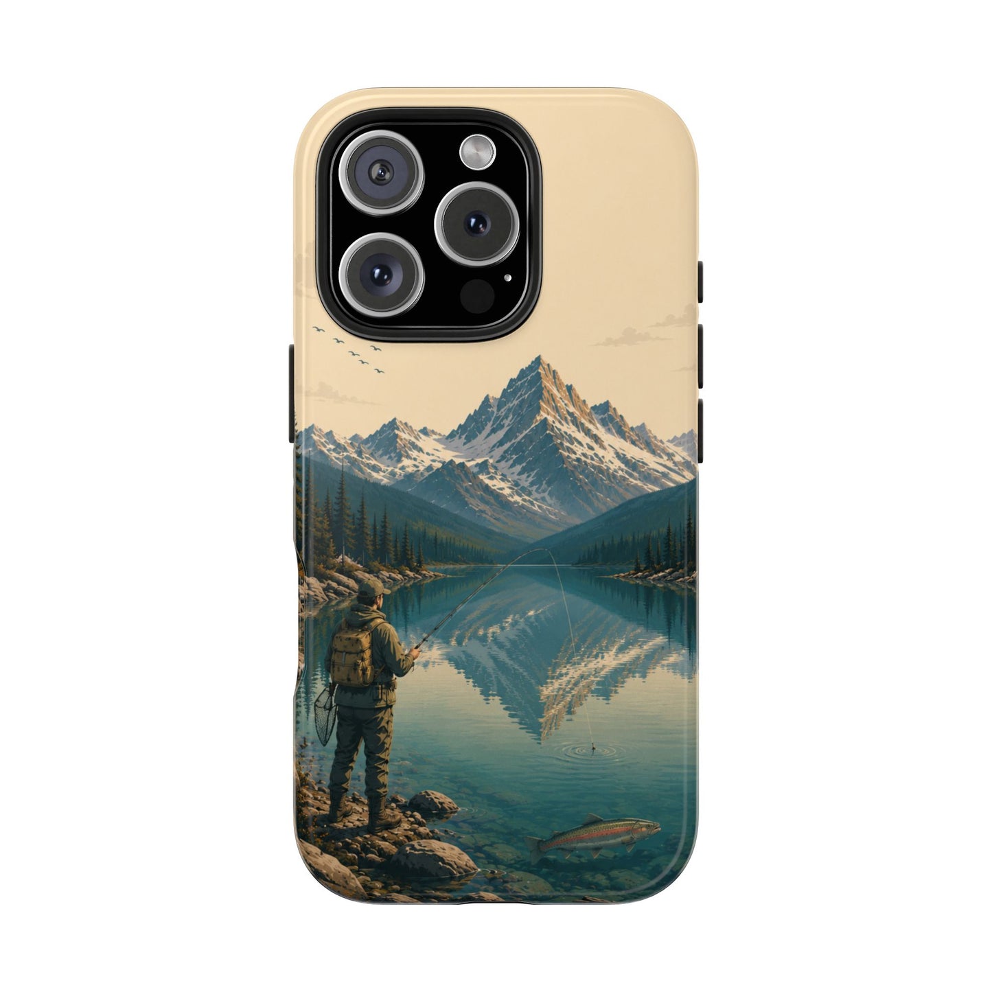 Alpine Waters Fishing Phone Case
