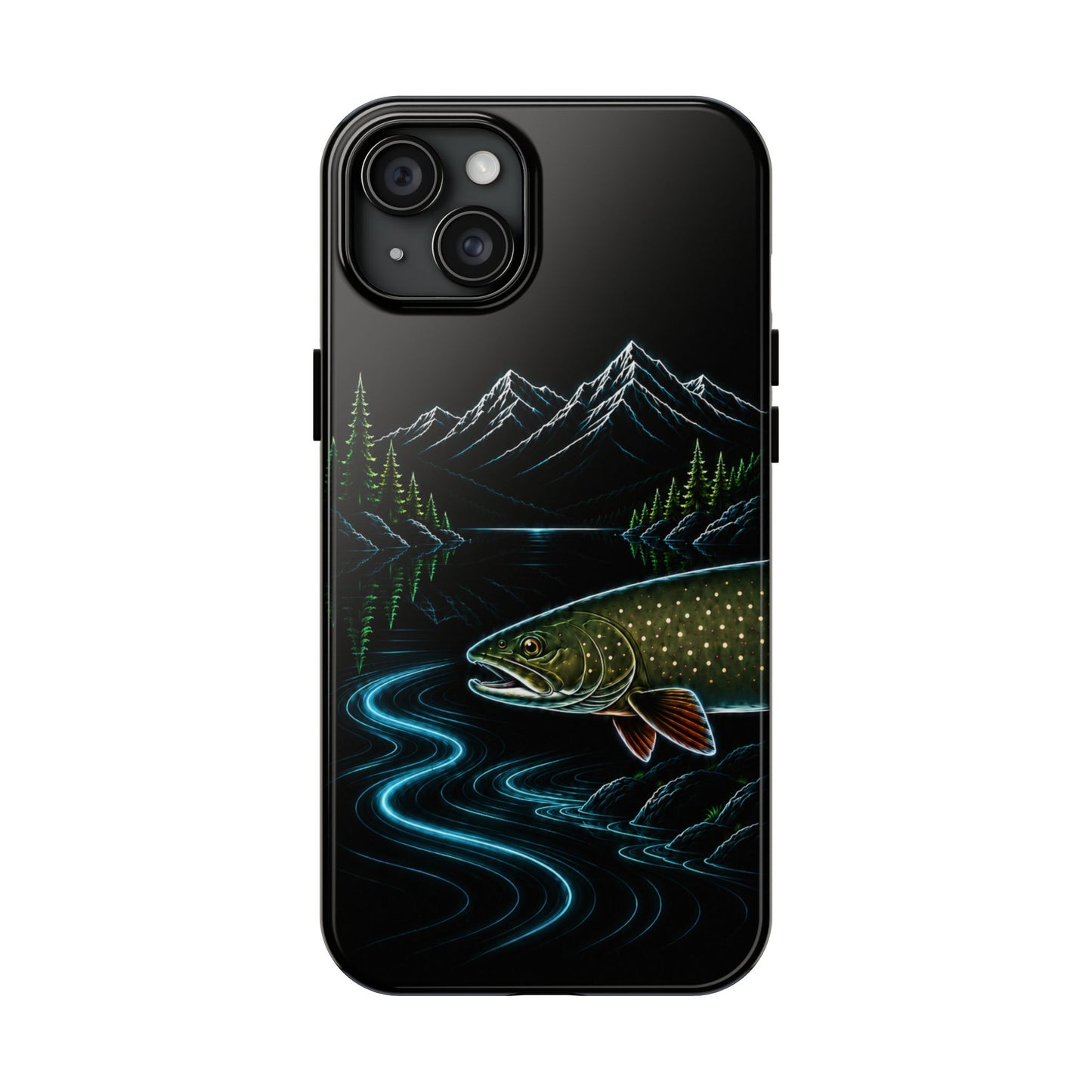 Bull Trout Neon Wilderness Tough Phone Case