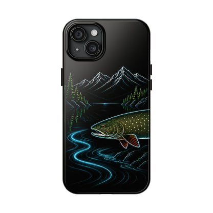 Bull Trout Neon Wilderness Tough Phone Case