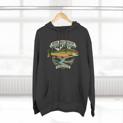Brook Trout Country Hoodie – Trout Fishing & Outdoor Hoodie