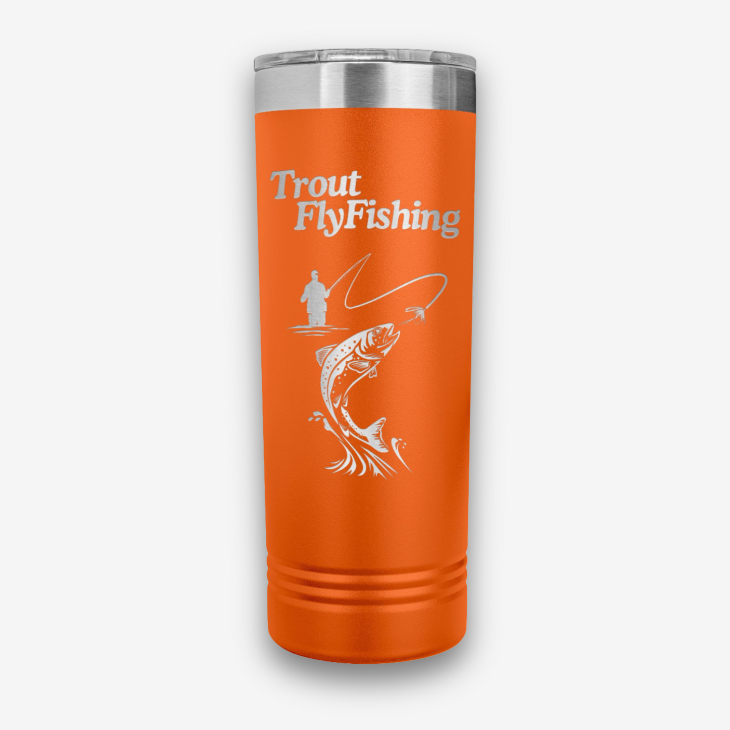 Trout Fly Fishing Tumbler