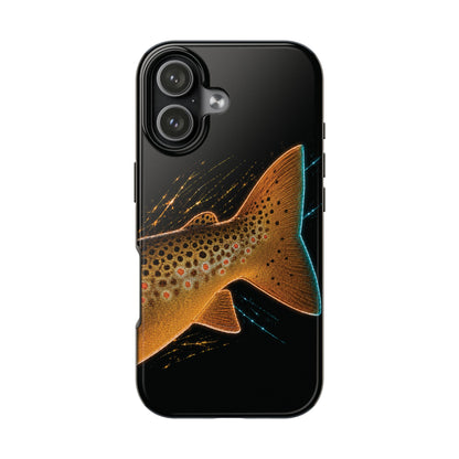 Brown Trout Tail Phone Case