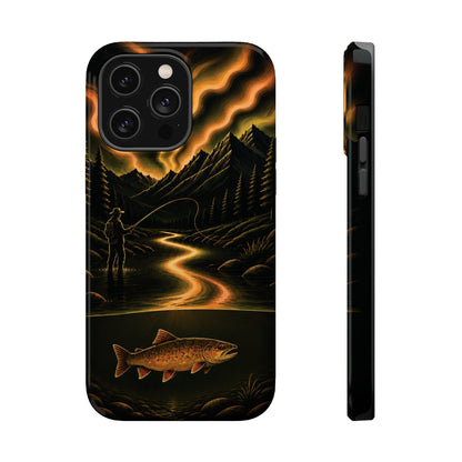 Aurora Brown Trout MagSafe Case