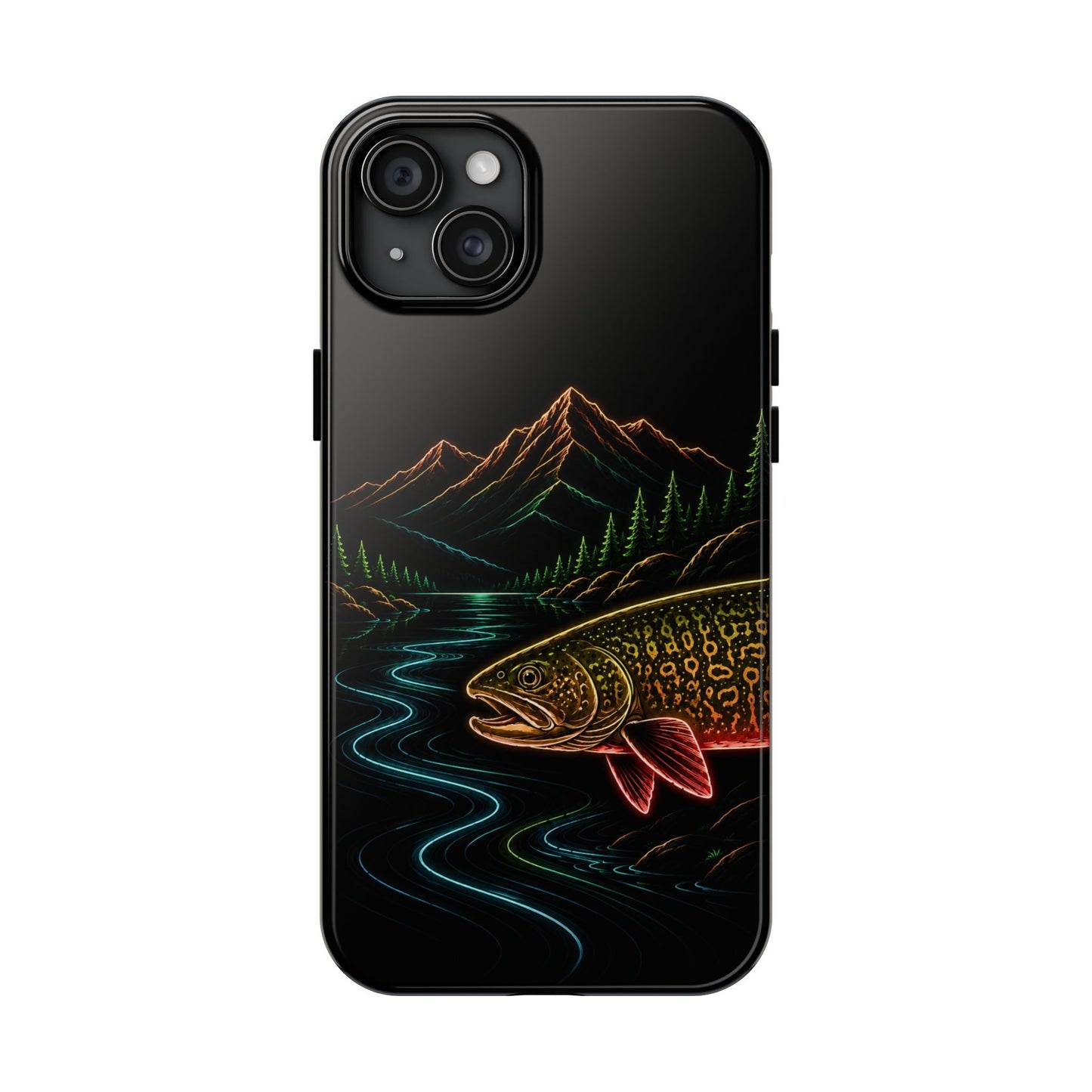 Tiger Trout Neon Wilderness Tough Phone Case