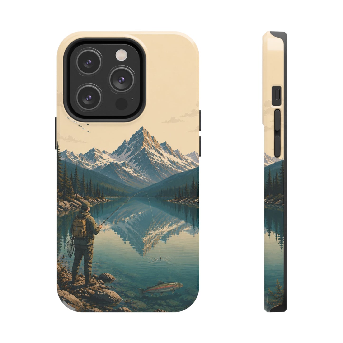 Alpine Waters Fishing Phone Case