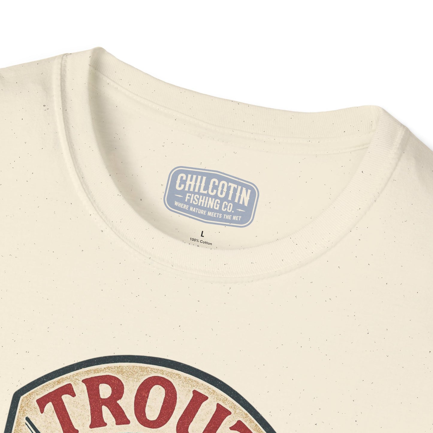 Trout Hunter Tee – Retro Fishing Shirt for Anglers & Outdoor Adventures