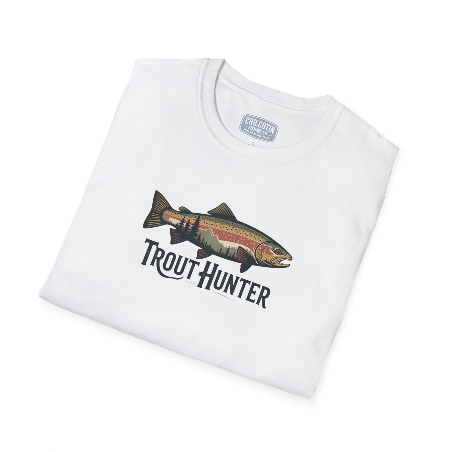 Trout Hunter Fishing T-Shirt – Comfortable Tee for Anglers