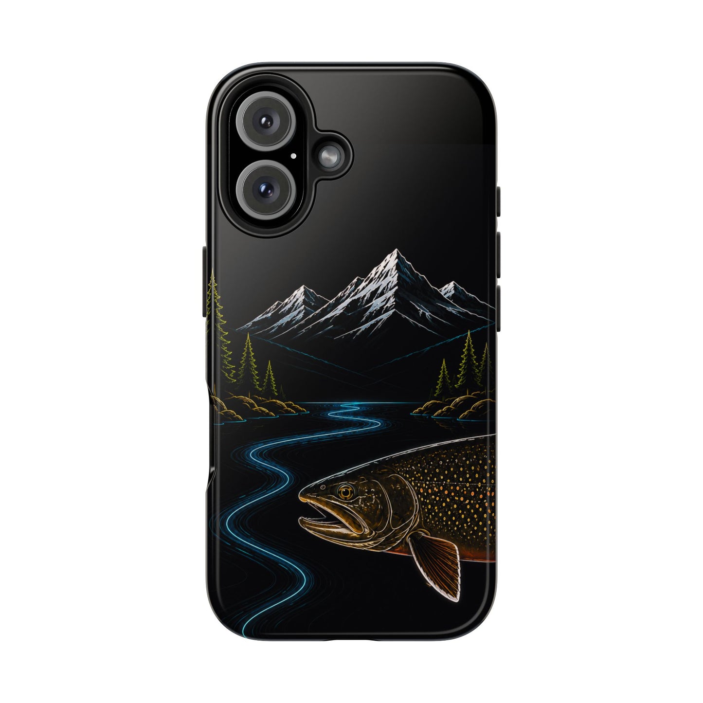 Bull Trout Neon Wilderness Tough Phone Case