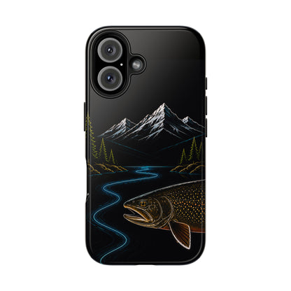 Bull Trout Neon Wilderness Tough Phone Case