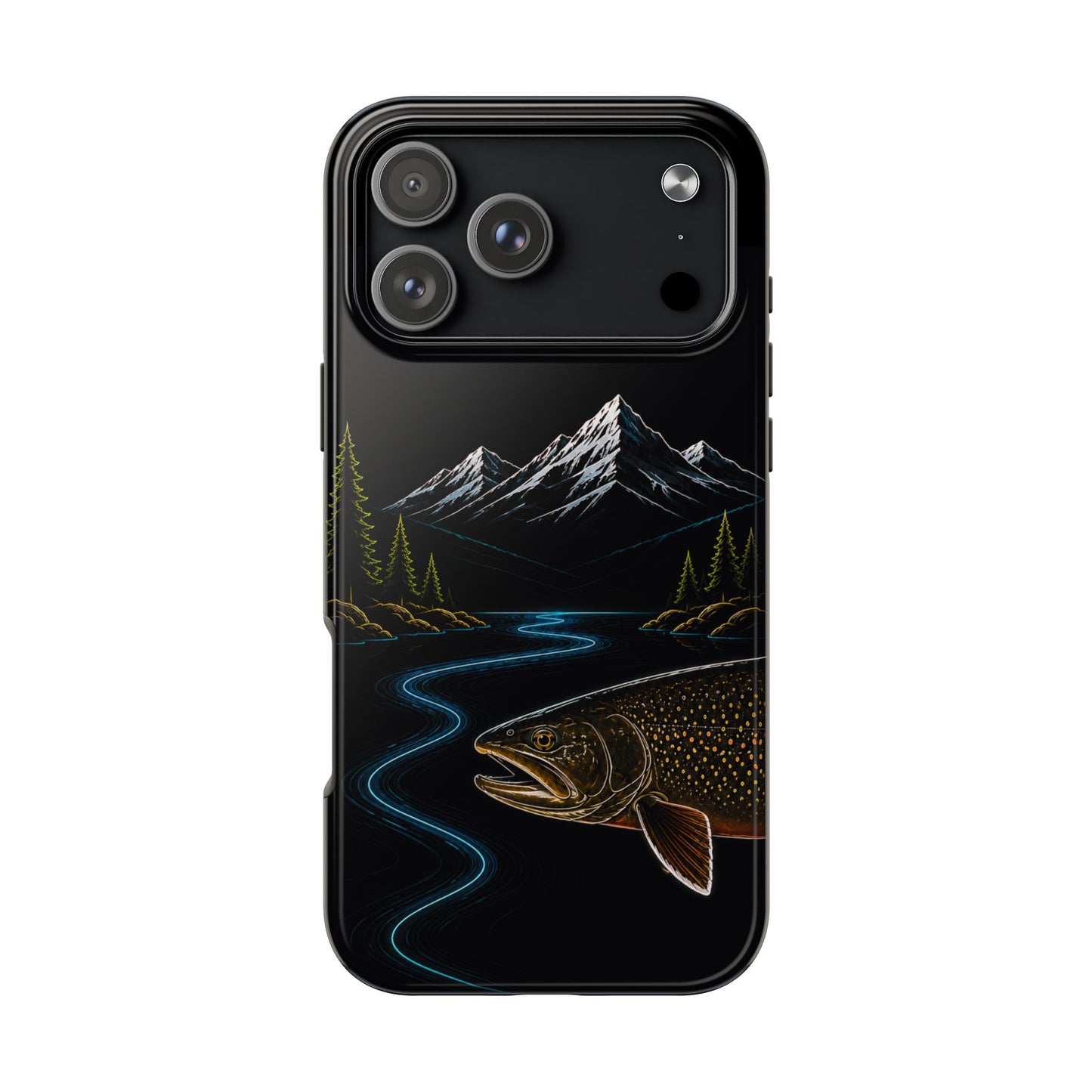 Bull Trout Neon Wilderness Tough Phone Case
