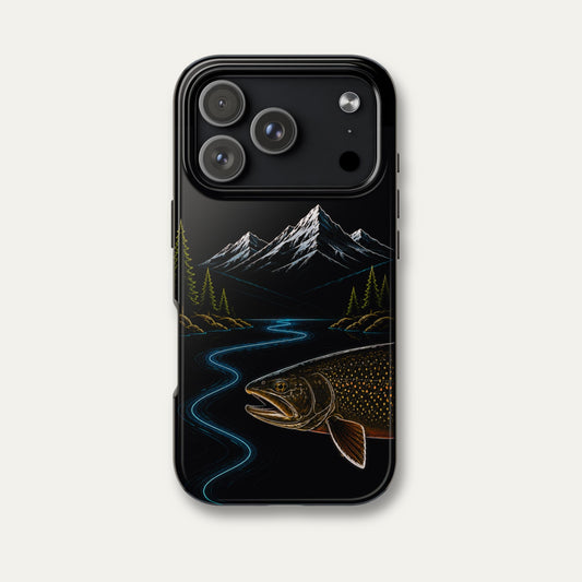 Bull Trout Neon Wilderness Tough Phone Case