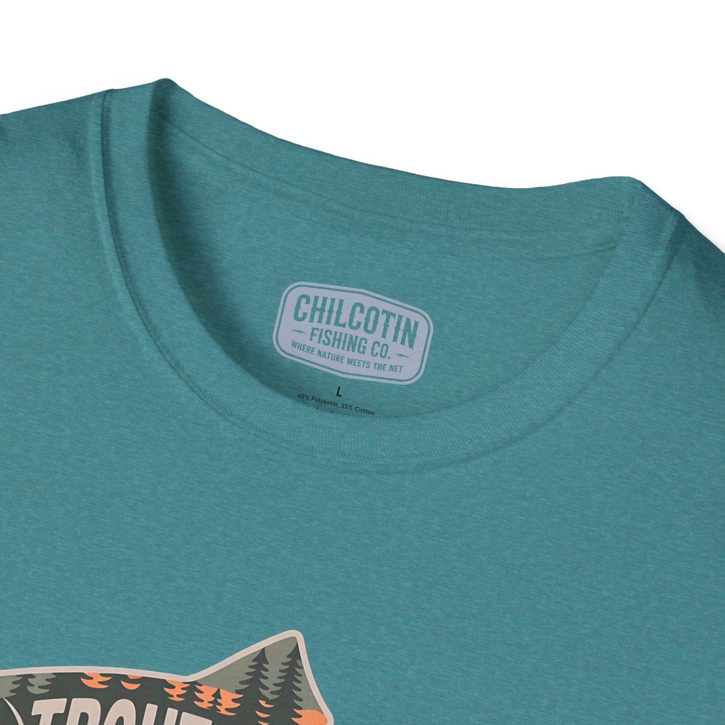 Trout Country Outline Trout T-Shirt – Fishing Apparel for Anglers