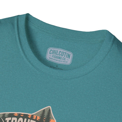 Trout Country Outline Trout T-Shirt – Fishing Apparel for Anglers