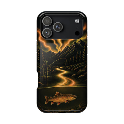 Aurora Brown Trout MagSafe Case