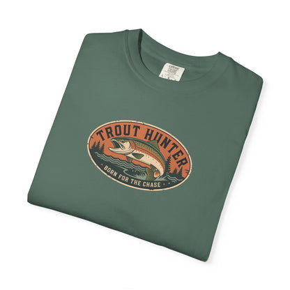Trout Hunter Fishing T-Shirt — Vintage Outdoor Fishing Tee