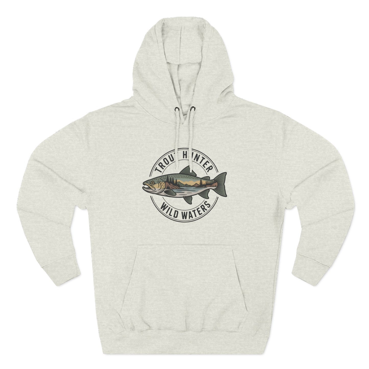 Trout Hunter Wild Waters Fleece Hoodie