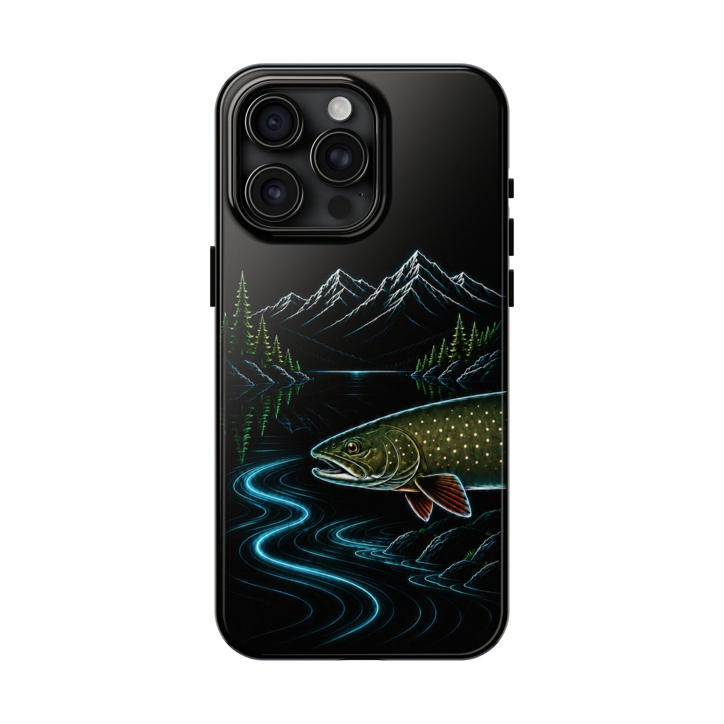 Bull Trout Neon Wilderness Tough Phone Case