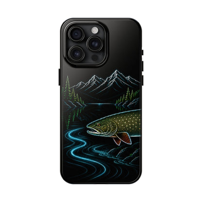 Bull Trout Neon Wilderness Tough Phone Case