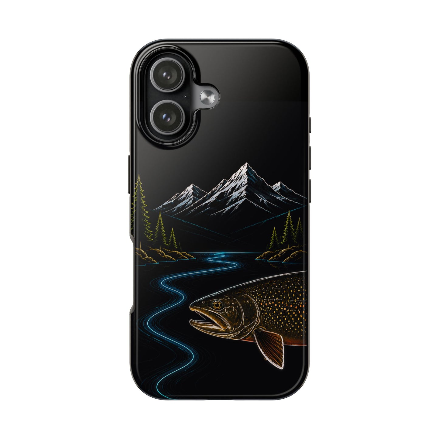 Bull Trout Neon Wilderness Tough Phone Case