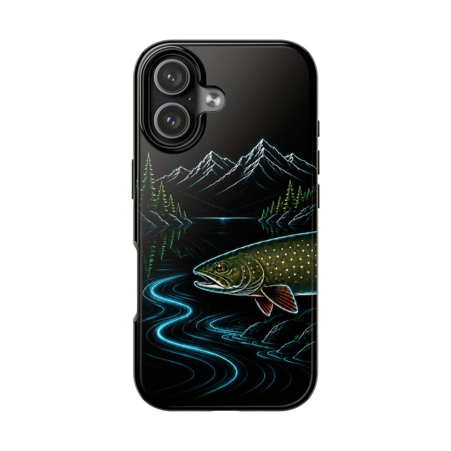 Bull Trout Neon Wilderness Tough Phone Case