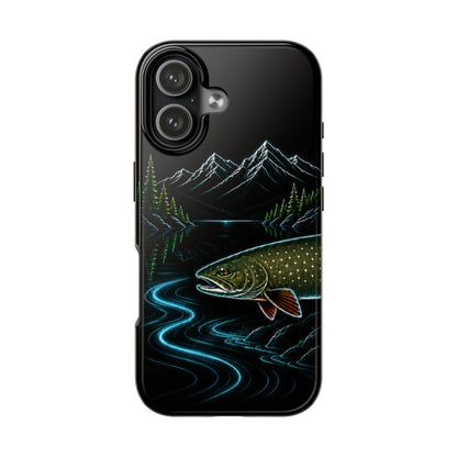 Bull Trout Neon Wilderness Tough Phone Case