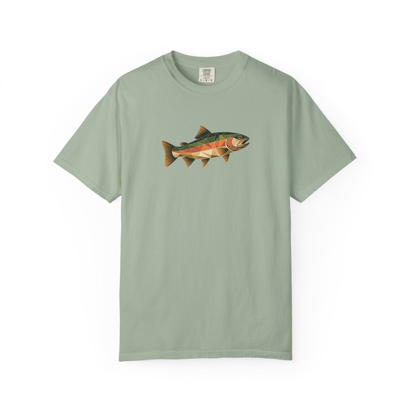 Trout Fishing T-Shirt – Abstract Trout Design Tee