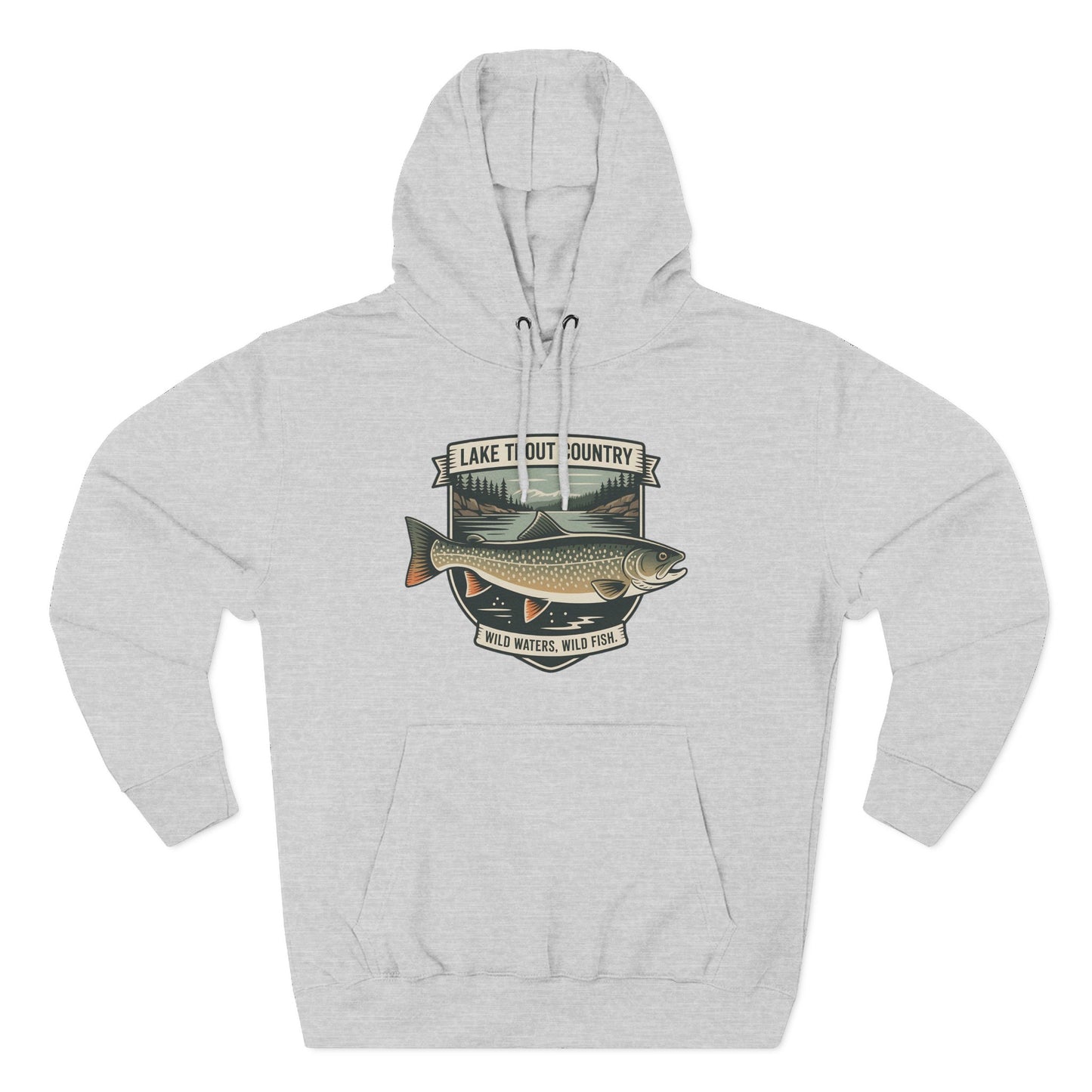 Lake Trout Country Hoodie – Fishing & Outdoor Apparel