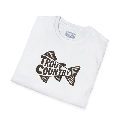 Trout Tail Trout Country Fishing T-Shirt | Rugged Angler Tee