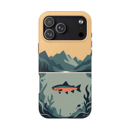Alpine Trout Tough Phone Case