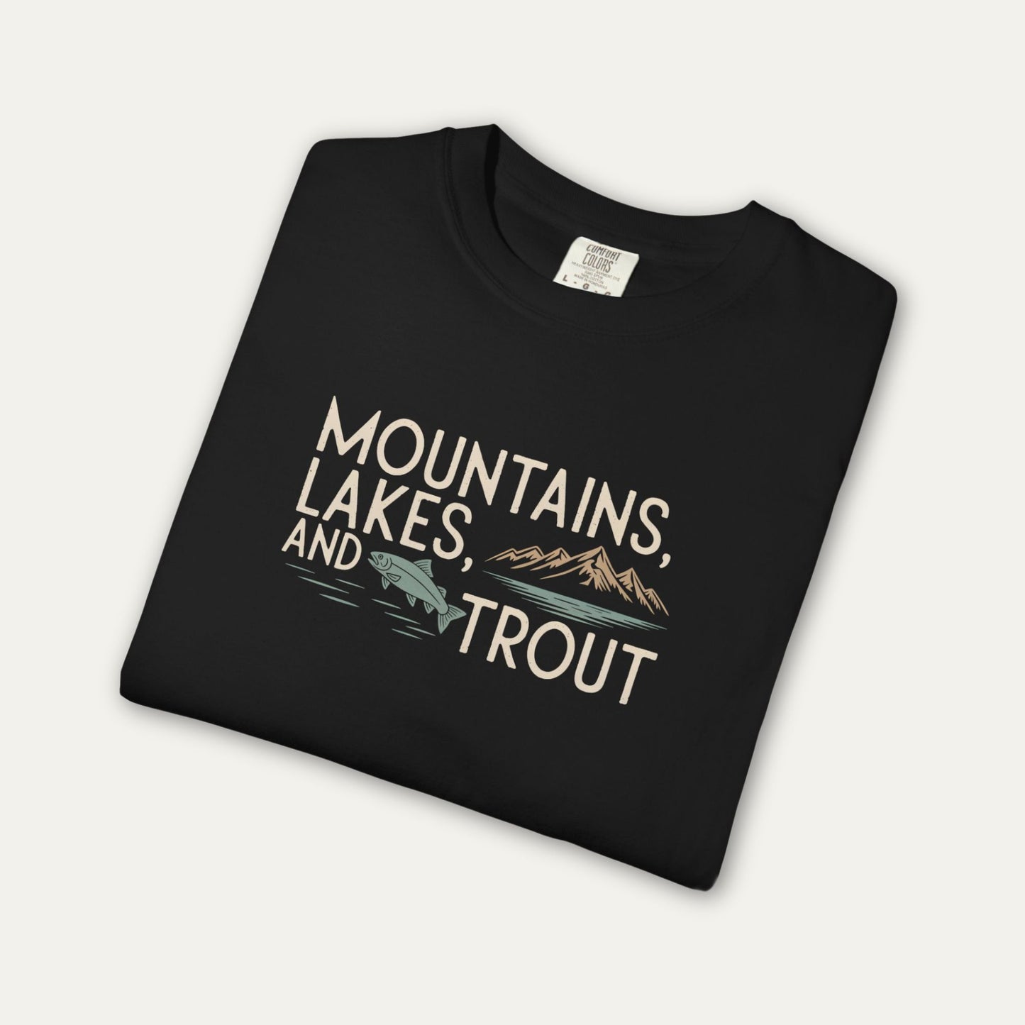 Mountains, Lakes & Trout Tee
