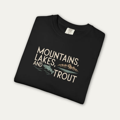 Mountains, Lakes & Trout Tee