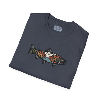 Wild Waters Trout Fishing Tee – Outdoor & Angler T-Shirt