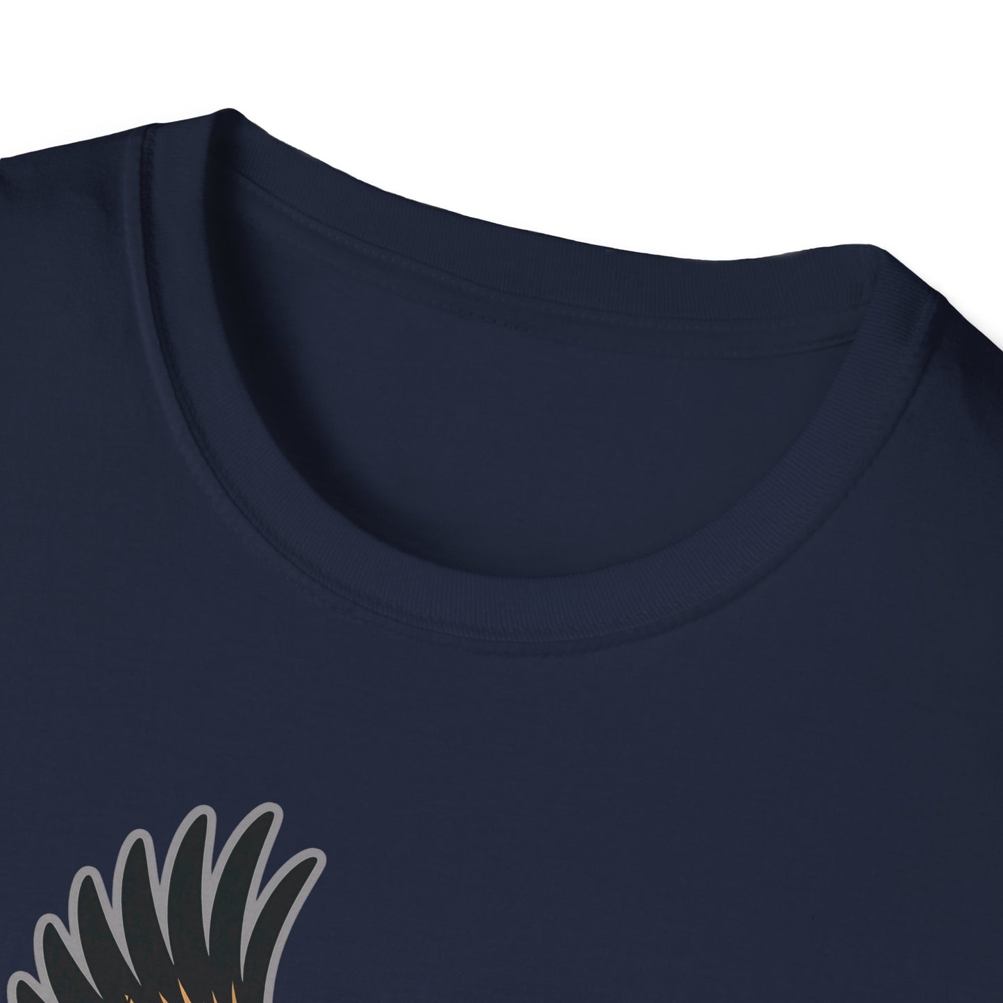 Eagle Trout Hunter Graphic Tee, Fishing Shirt, Unisex Softstyle T-Shirt, Gift for Anglers, Fishing Enthusiast Apparel
