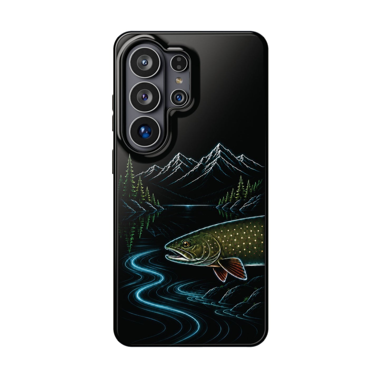 Bull Trout Neon Wilderness Tough Phone Case