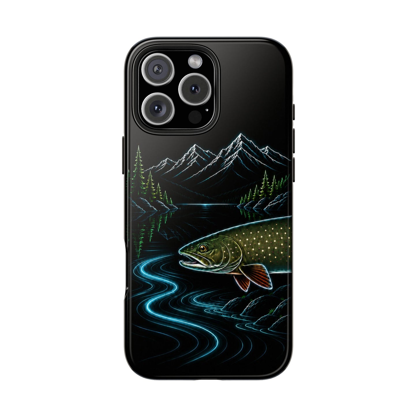 Bull Trout Neon Wilderness Tough Phone Case