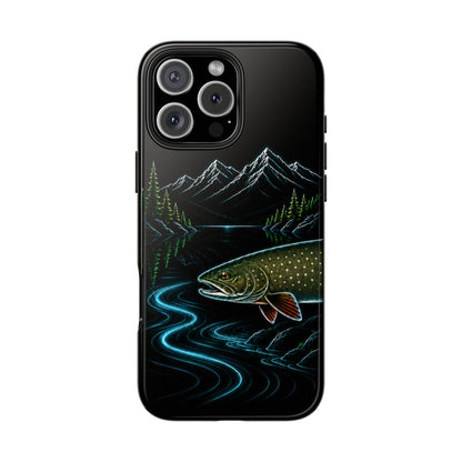 Bull Trout Neon Wilderness Tough Phone Case