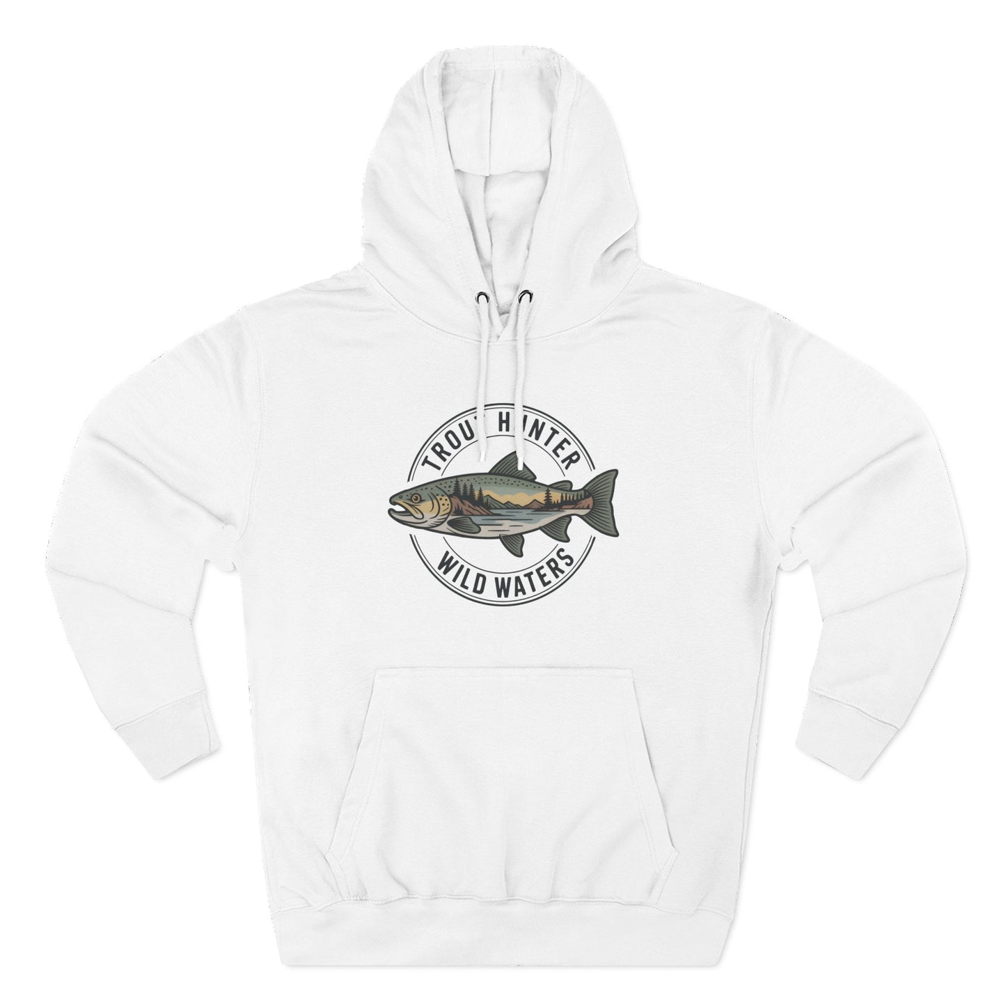 Trout Hunter Wild Waters Fleece Hoodie